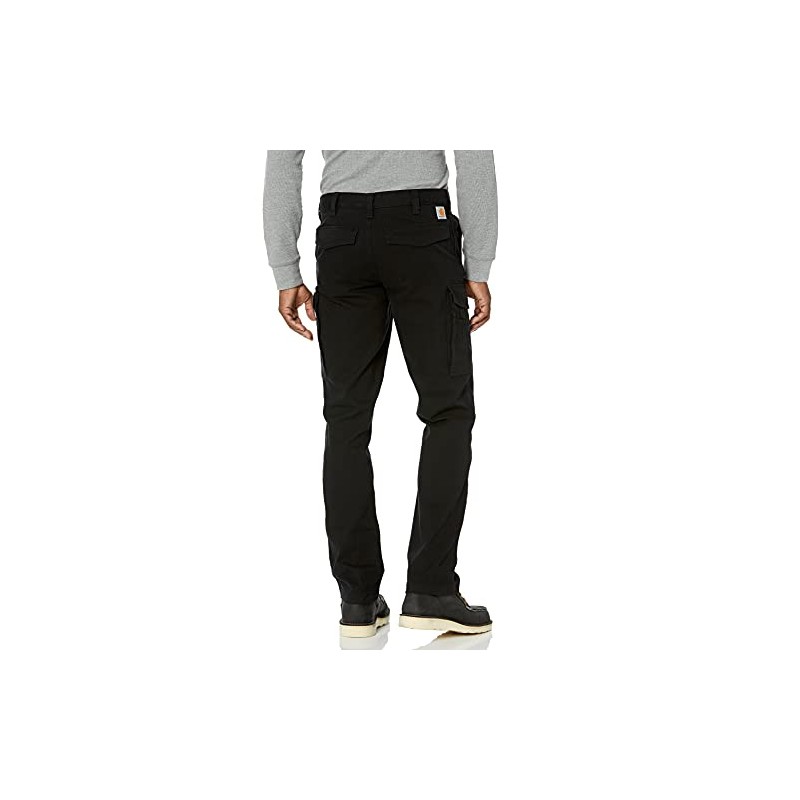 Carhartt Men's Relaxed Straight Rigby Cargo Pant, Black, W34 x
