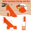 Jeogejin Chainsaw Hanger, 2 Pack Chainsaw Wall Mount, Heavy Duty