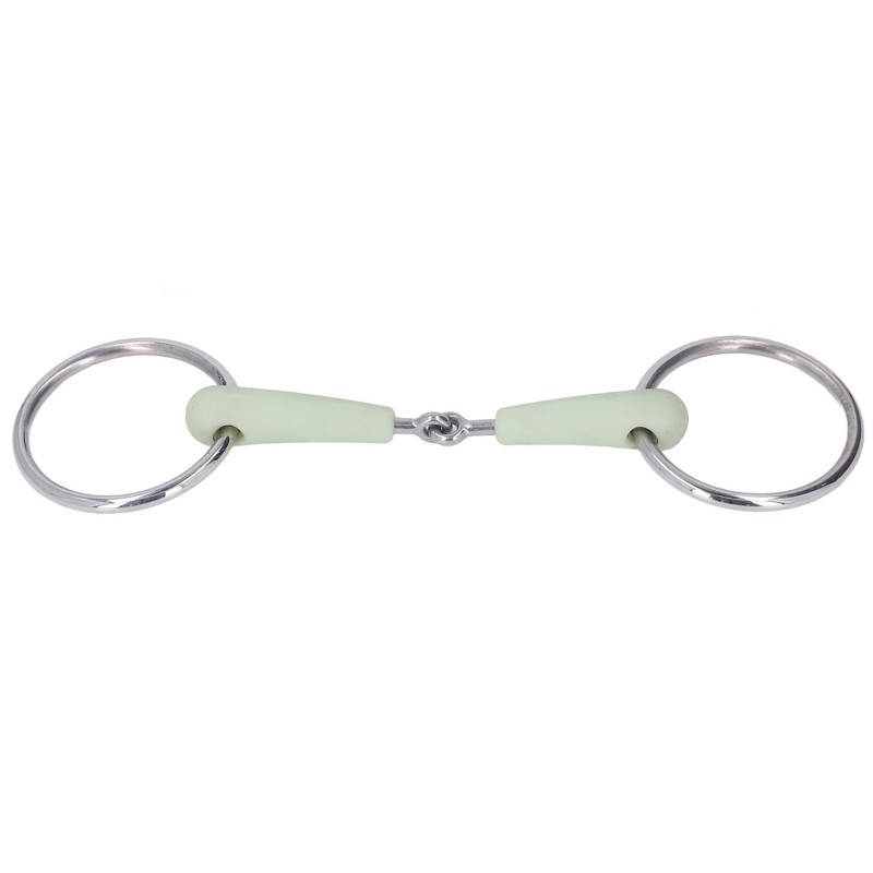 130mm Horse Mouth Snaffle with Chain Stainless Steel Horse Bit
