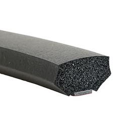 Steele Rubber Products - 90-3644-340 - Boat - Windshield Screw Track Cover Weatherstrip - Sold as a 15ft Strip - Commonly Found on Hacker Boats