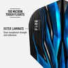 Harrows FIRE Flights| Set of x5 Premium Extra Strong Dart