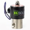 U.S. Solid 3/8" Solenoid Valve - 12V DC Stainless Steel