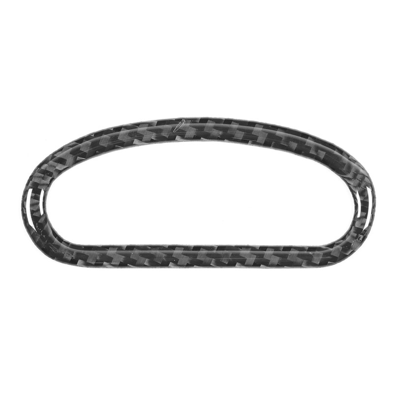 Carbon Fiber Skylight Handle Trim Frame Inner Decoration Fit for