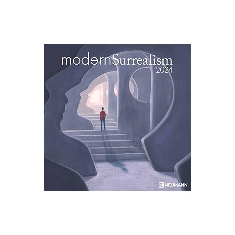 Modern Surrealism 2024 - Wand-Kalender - Broschüren-Kalender - 30x30- 30x60