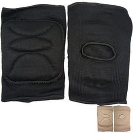 DANCEYOU Dance Knee Pads Thick Soft Sponge Volleyball Knee Brace for Big Kid Teen Adults Workout Knee Protector Football Pole Dance Yoga Tennis Runnin