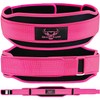 Weight Lifting Belt 5.5 Padded Neoprene Back Gym Bodybuilding Deadlift