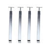 Micro Traders 4Pcs Profile Bricklaying Clamp, 12 Inch Galvanized Steel