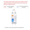 Miniature Current Circuit Breaker 1P+N Leakage Protection Switch for Engineering