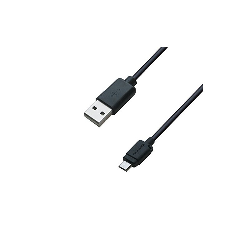 KASHIMURA [Quick Charge2.0 corresponding] microUSB cable (1.8A) 2m black AJ-465