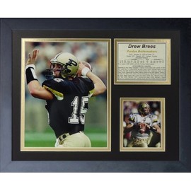 Legends Never Die Drew Brees Purdue Collage Photo Frame, 11" x 14", (12201U)