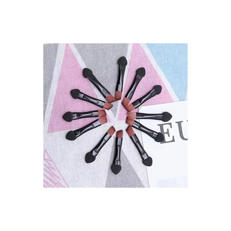 Lurrose Sombra De Ojos Lurrose, Aplicador Esponja Doble Cara, 20uds