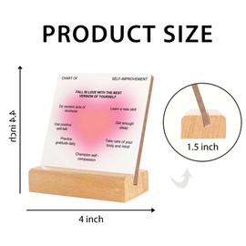 Mental Health Gifts, School Counselor Gifts, Counseling Office Must Haves Decor, Anxiety Therapy Wood Sign With Wooden Stand, Inspirational Gift for Counseling Therapy Office Students Classroom