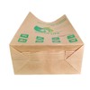 Kitchen Compostable Paper Bag Food Waste Bag Leak Resistant 300