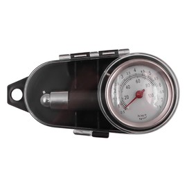 Namvo Tire Pressure Gauge for Car Valve Precision Tire Pressure Gauge with 4 Car Valves Suitable for Car, Bicycle, Motorcycle