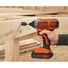 BLACK+DECKER 20V MAX* POWERCONNECT 1/4 in. Cordless Impact Driver Kit
