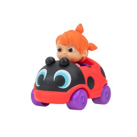 CoComelon YoYo Ladybug Mini Vehicle - Features Built-In YoYo in Ladybug Toy Car - Toys for Kids, Toddlers, and Preschoolers
