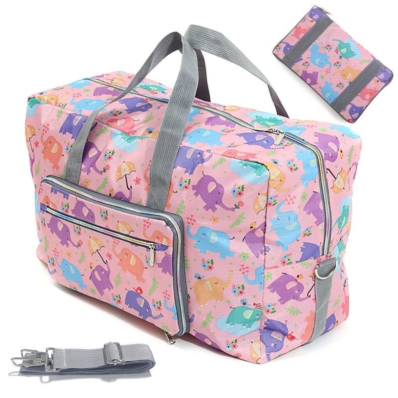 Arxus Large Foldable Duffel Tote Carry on Weekend Overnight Travel