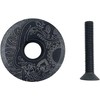 Black Bicycle Front Fork Top Cap, Bicycle Headset Cap and