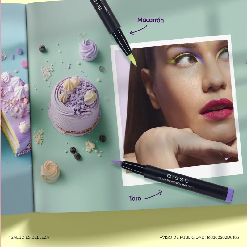 Kit Plumin Para Ojos Tonos Pastel Edición Especial Bissú