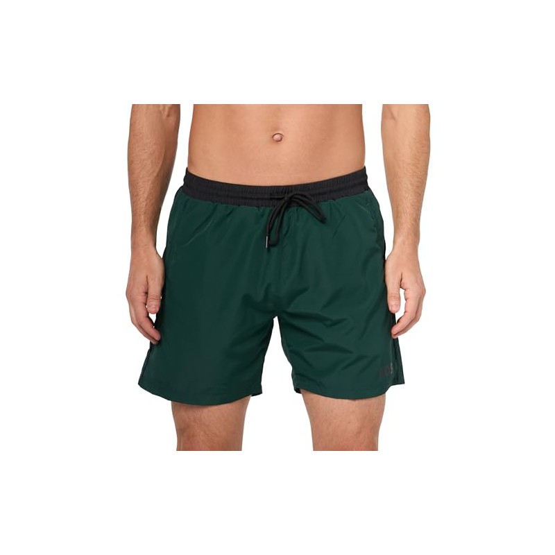BOSS Men's Starfish 6" Swim Trunks, Pine Tree Green, Medium