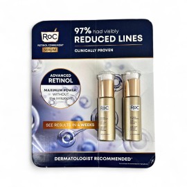 RoC Retinol Correxion Deep Wrinkle Facial Serum, 1 fl oz - 2 Pack