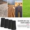 Daryunk 4Pcs Hiking Poles Rubber Buffer, Non-Slip Replacement Rubber Buffer