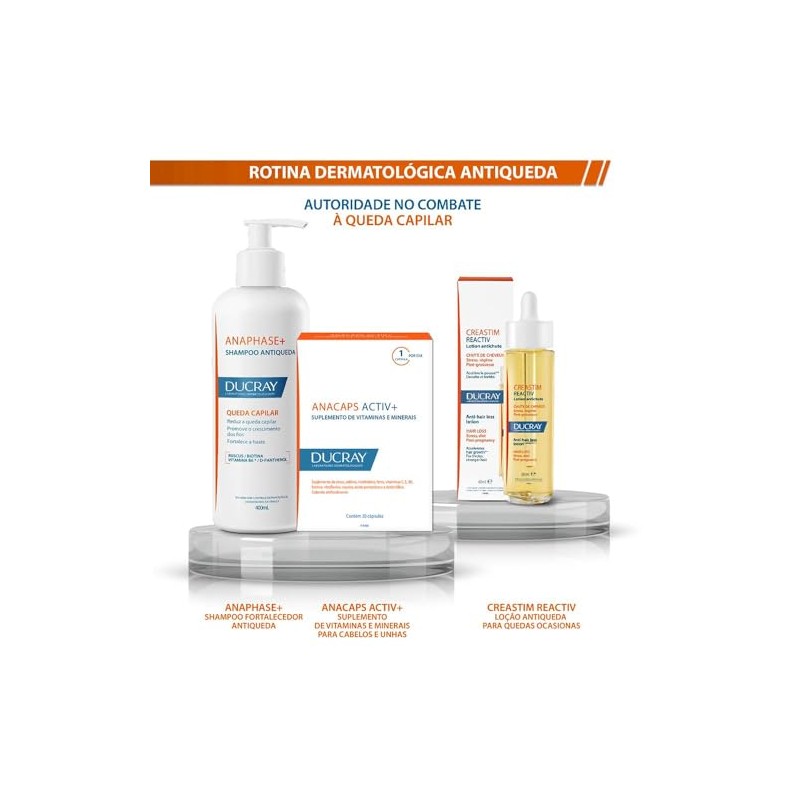 Ducray Anacaps Activ+, 30 ct.