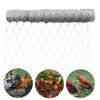 TINVHY Galvanized Hexagonal Wire Poultry Netting Mesh for Craft Projects