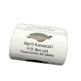 Custom Stickers, Sea Turtle Return Address Labels, Address Stickers, Several Designs, 2x1 inch labels, Several Font Choices