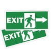 Exit Signs Stickers,9 x 5 Inch Exit Right Arrow Sticker