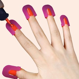 Self Nail Tip Manicure Applying Guide Protector Clip / 셀프 네일 팁 매니큐어 바르기 가이드 프로텍터 클립