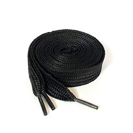 TI Lace Thick Flat Athletic Oxford Flat Dress Canvas Sneaker Boots Rainbow Color Selection Shoe Laces Wide Flat 3/4" Inches