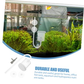 Ipetboom 2pcs Aquarium Air Acrylic Fish Tank Oxygen Stone Nano for Aquarium Decorations