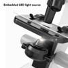 Kids Microscope Kit LED 1200X Microscope with Specimen Slides Science