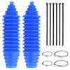 Universal Silicone Rack and Pinion Boot Kit, Dustproof & Waterproof