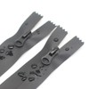 MebuZip 6PCS 8 Inch #5 Waterproof Zippers Bulk for Sewing