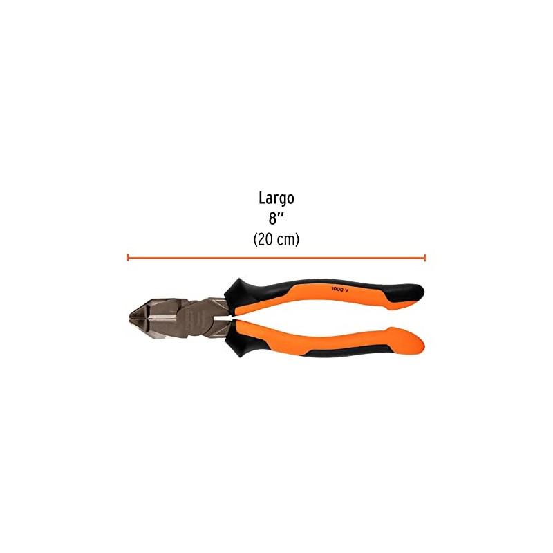 Heavy Duty Lineman's Pliers 8"