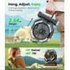 Camping Misting Fan - 30000mAh Portable Battery Powered Fans with
