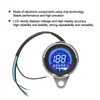 Speedometer 0‑160KM/H LCD Digital LED Speed Gauge for Motorcycle 12V