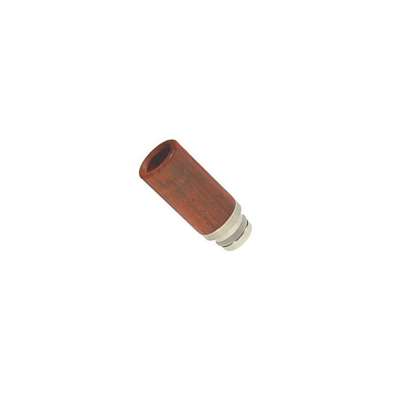 Armerah Woody 510 Drip Tip eCig Mouthpiece Tall/Medium Wood/Steel Single,
