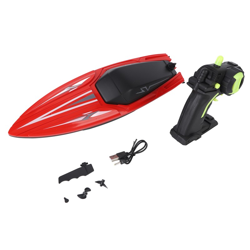 RC Boat Waterproof Off Water Induction Dual Motor Remote Control
