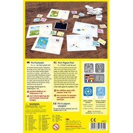 HABA 306710 Pio Postdove, Tile Game from 5 Years, Colourful