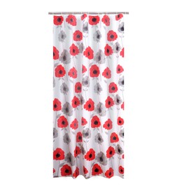 RIDDER 303190 Duschvorhang Folie ca. 180 x 200 cm, Poppy