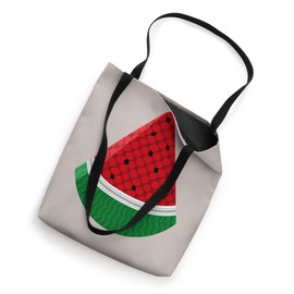 Free Palestine Watermelon Palestinian Keffiyeh Palestine Tote Bag