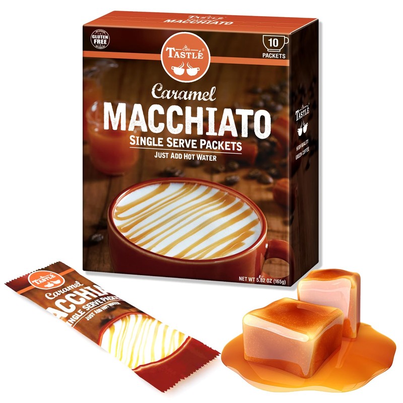 Cafe Tastle Cappuccino, Vanilla Latte, Caramel Macchiato, Hot Chocolate 36