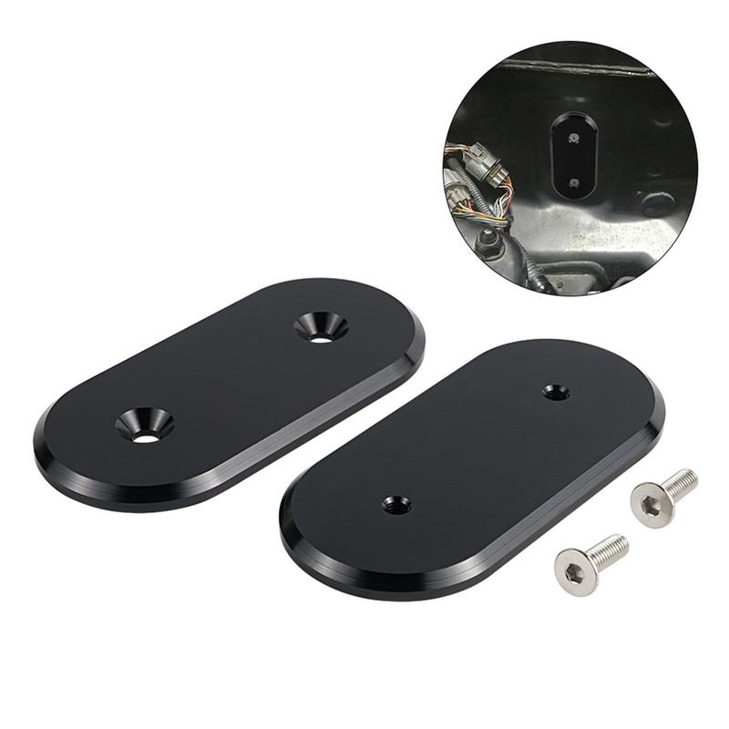 Bevinsee Firewall A/C Hole Cover AC Plug Cap Compatible with