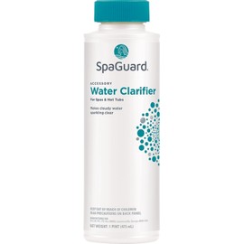 SpaGuard Spa Water Clarifier, 1 Pint, Makes Cloudy Water Sparkling Clear, Eliminates Odor, Suitable for Spas and Hot Tubs