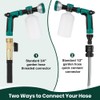 VENETIO 8-Dial Hose-End Sprayer Pro with Quick Connector for Liquid