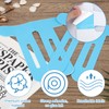 15pcs Precut Kinesiology Tape for Knees, Breathable & Waterproof Pre