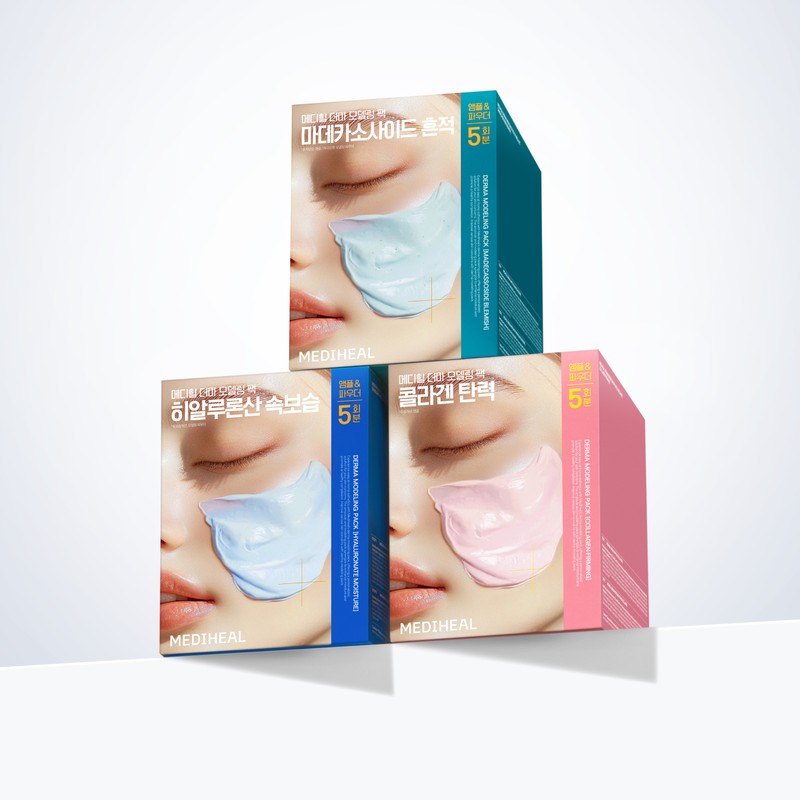 Mediheal Derma Modeling Pack [Hyaluronic Acid Inner Moisturizing] 5 servings
